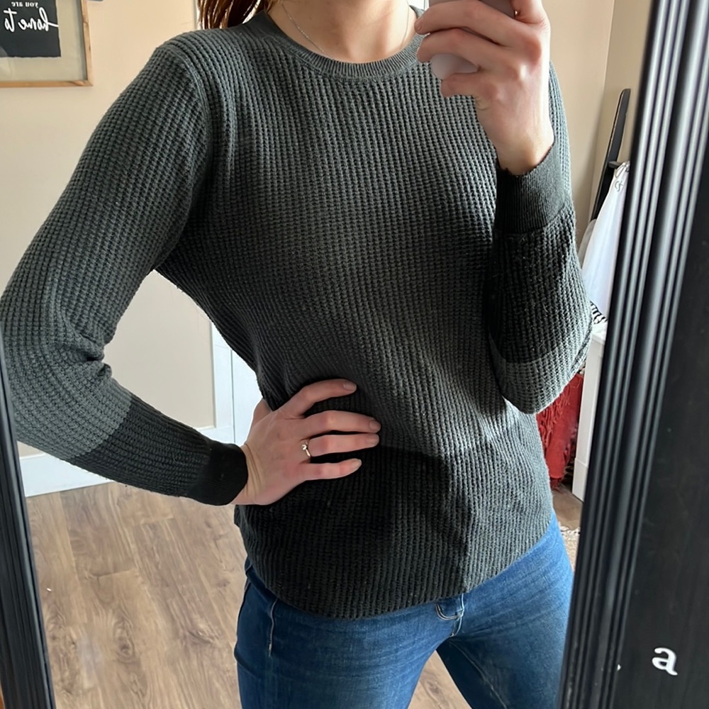 H&M Color Block Wool Sweater